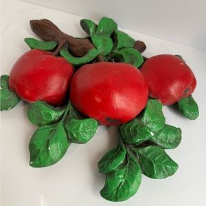 Vintage apple wall decor